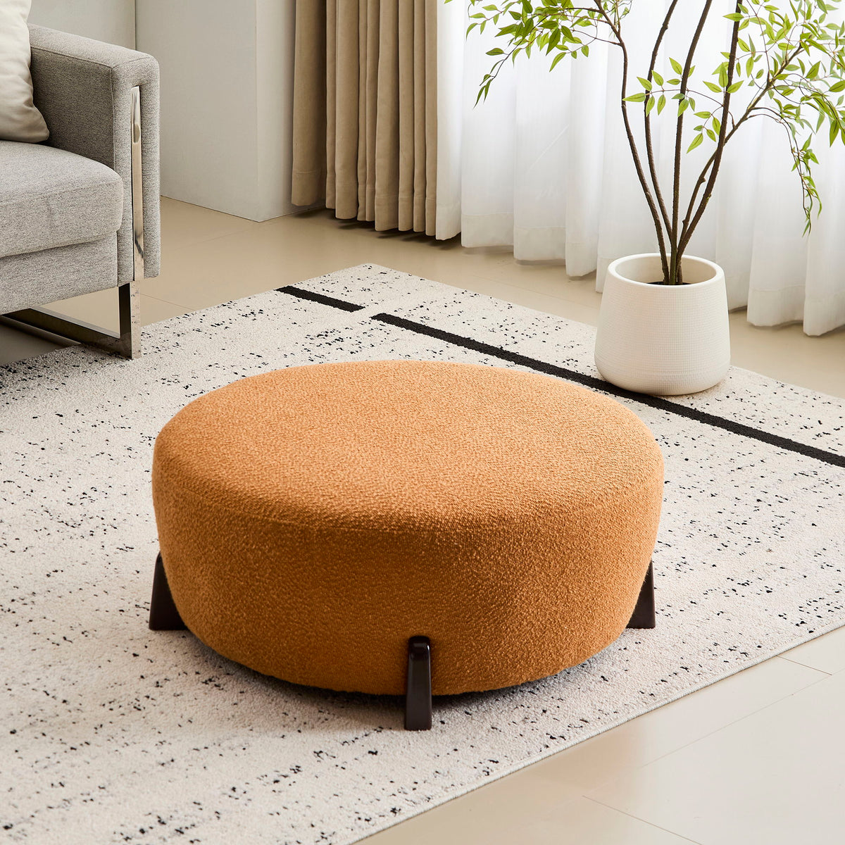 Modish - Round Ottoman