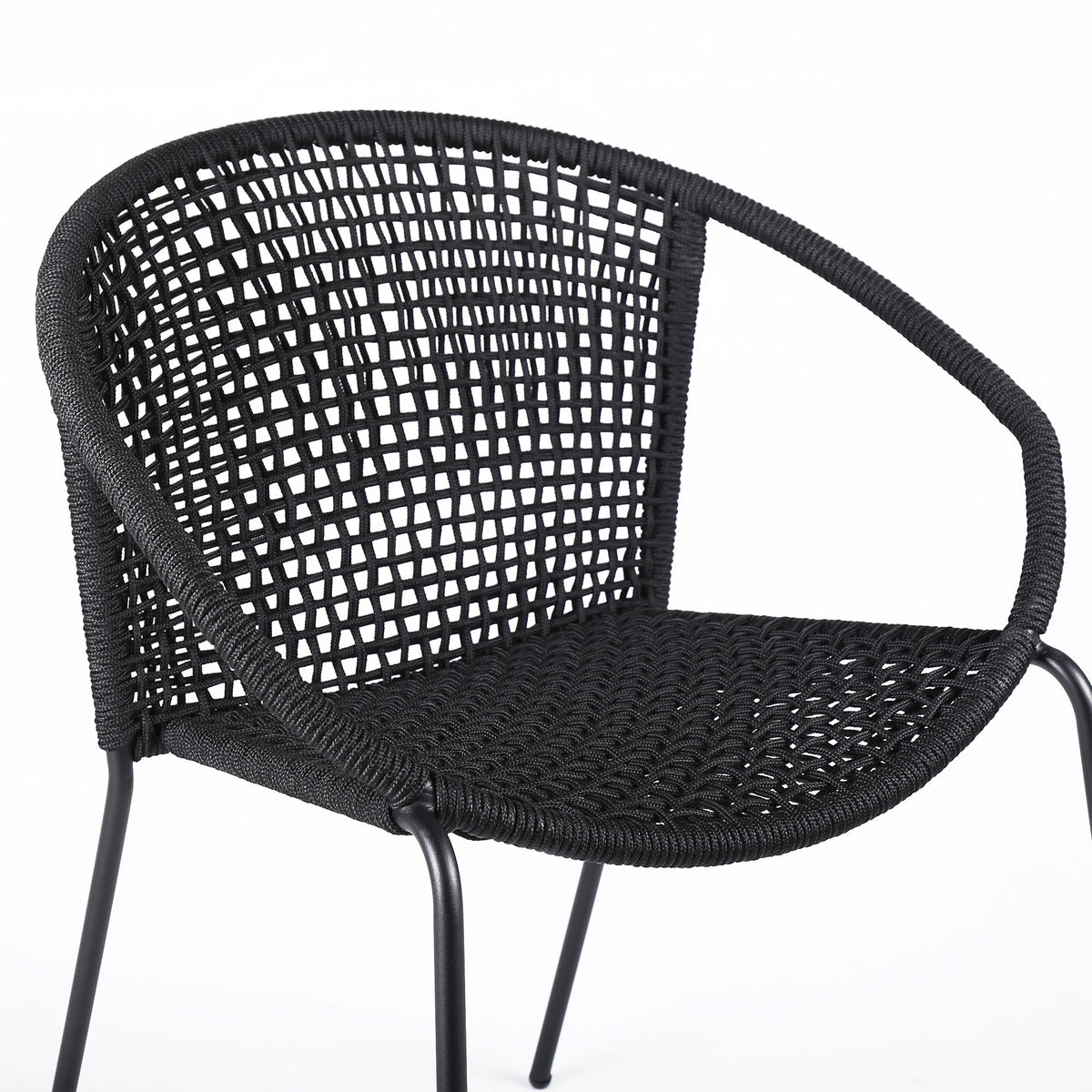 Snack - Indoor / Outdoor Stackable Steel Dining Chair