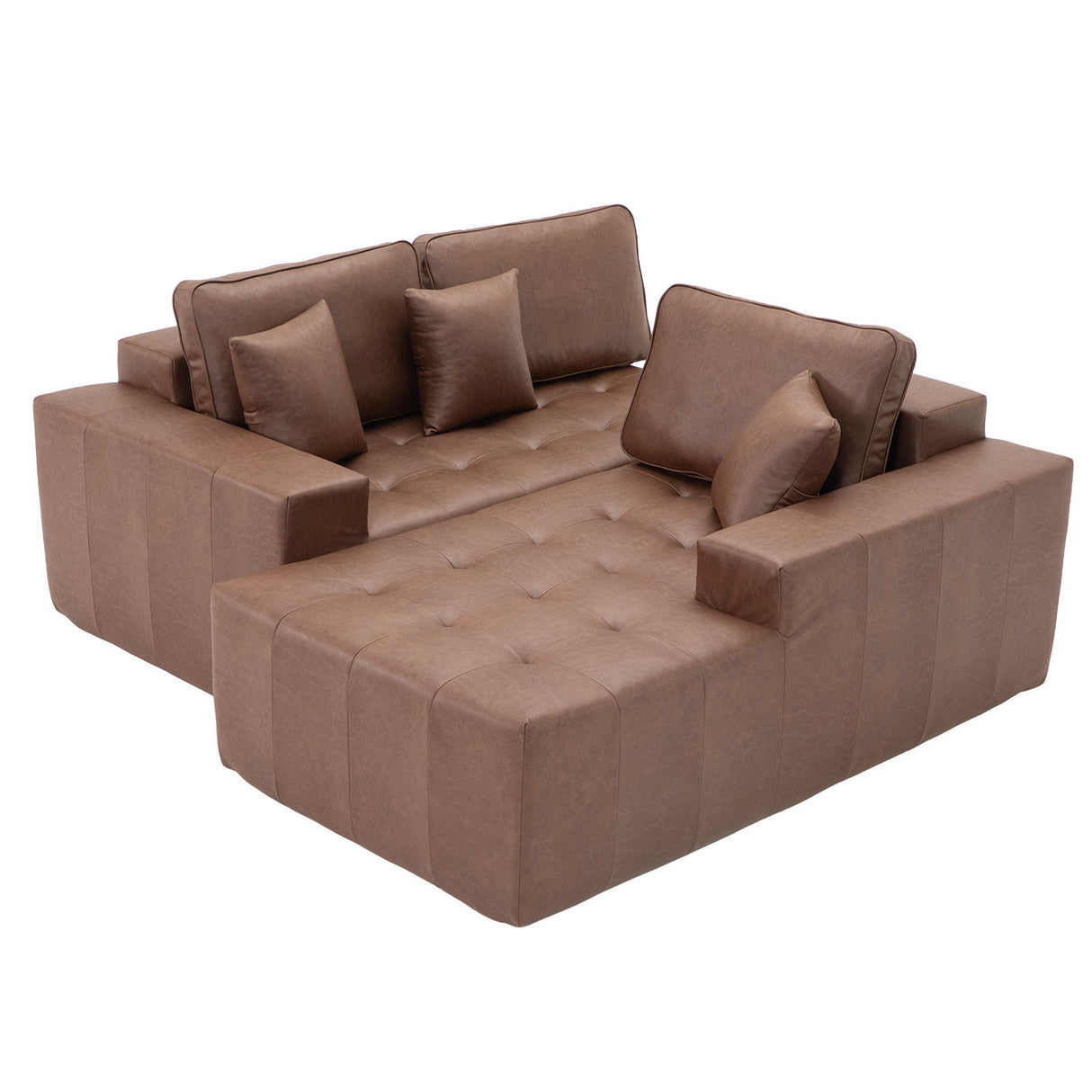 L - Shaped Corner Chaise Sofa Bed