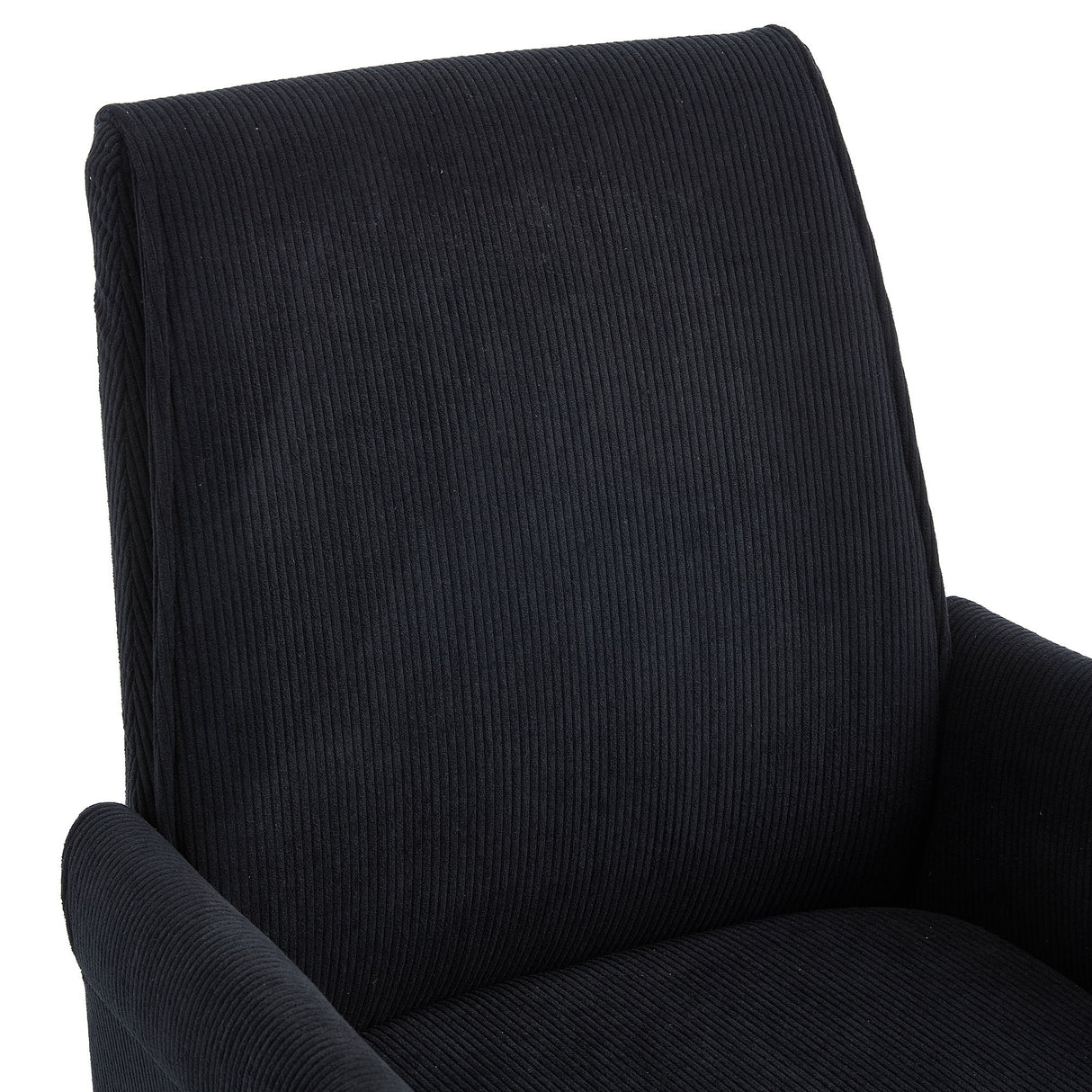 Ergonomic Mid-Back Office Chair With Gold Base