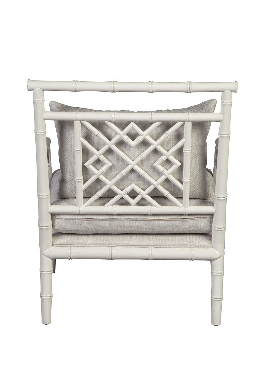 Durango - Arm Chair (Set of 2) - White / Pearl Silver