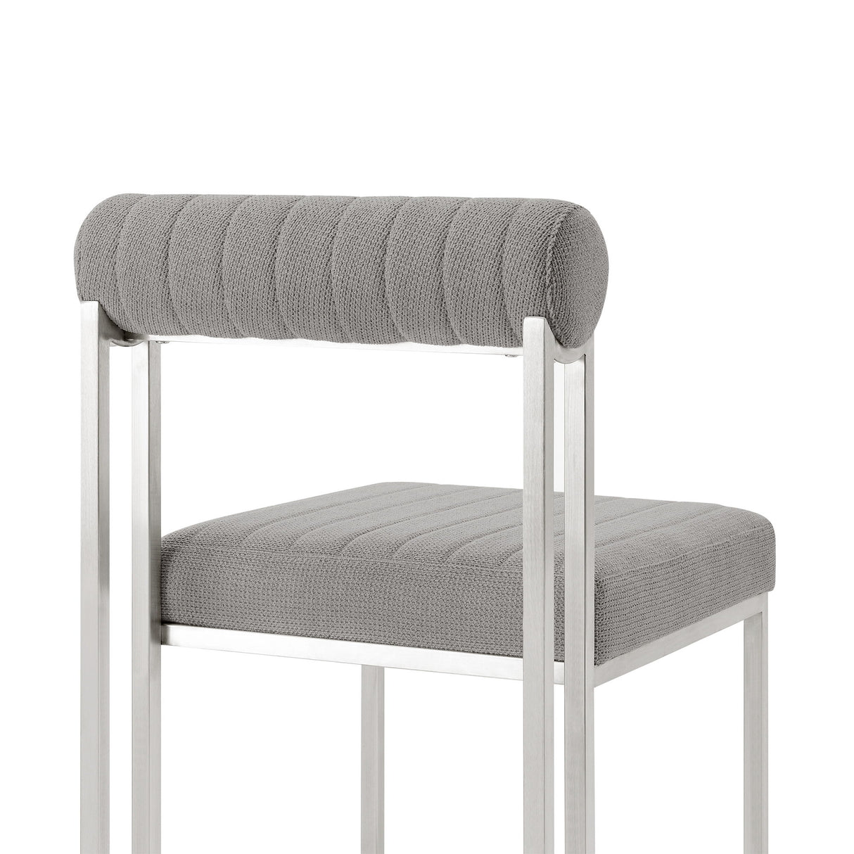 Anastasia - Dining Room Chair Set With Brushed Silver Frame