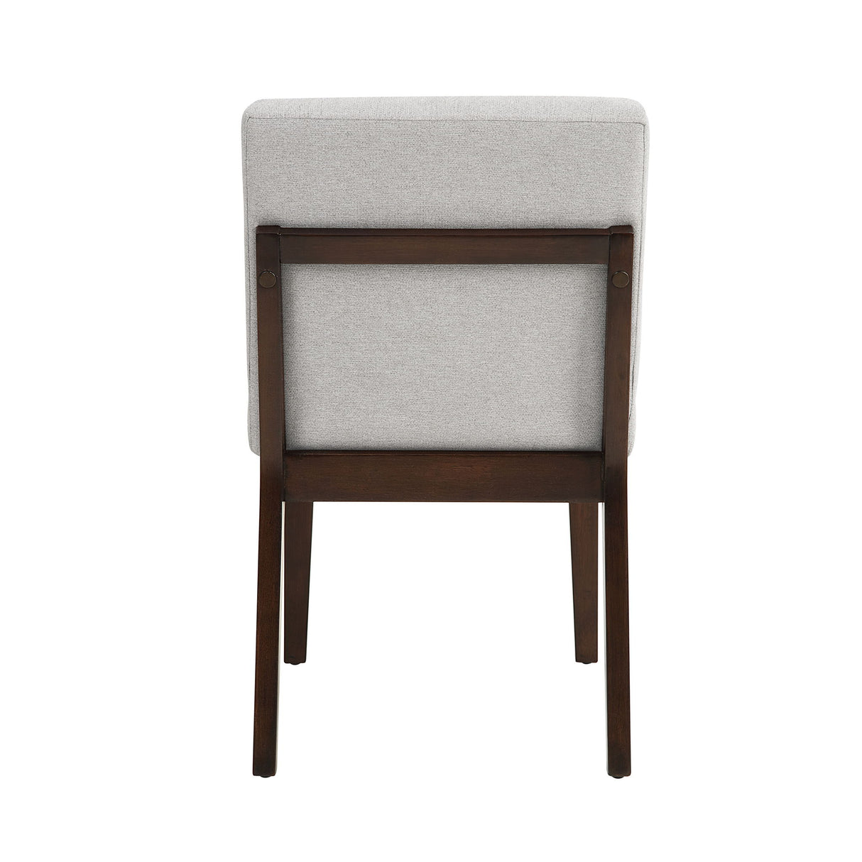 Edwyn - Linen Side Chair (Set of 2) - Gray - Chair Sets - Alpine Outlets