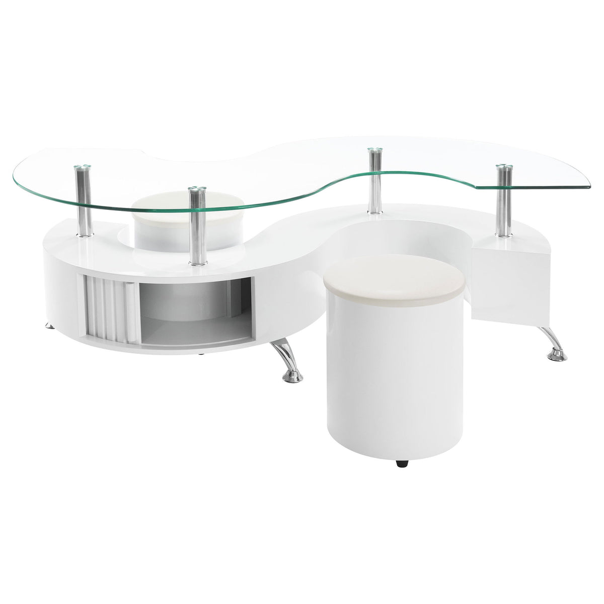 Marley - 3 Piece Coffee Table And Stools Set