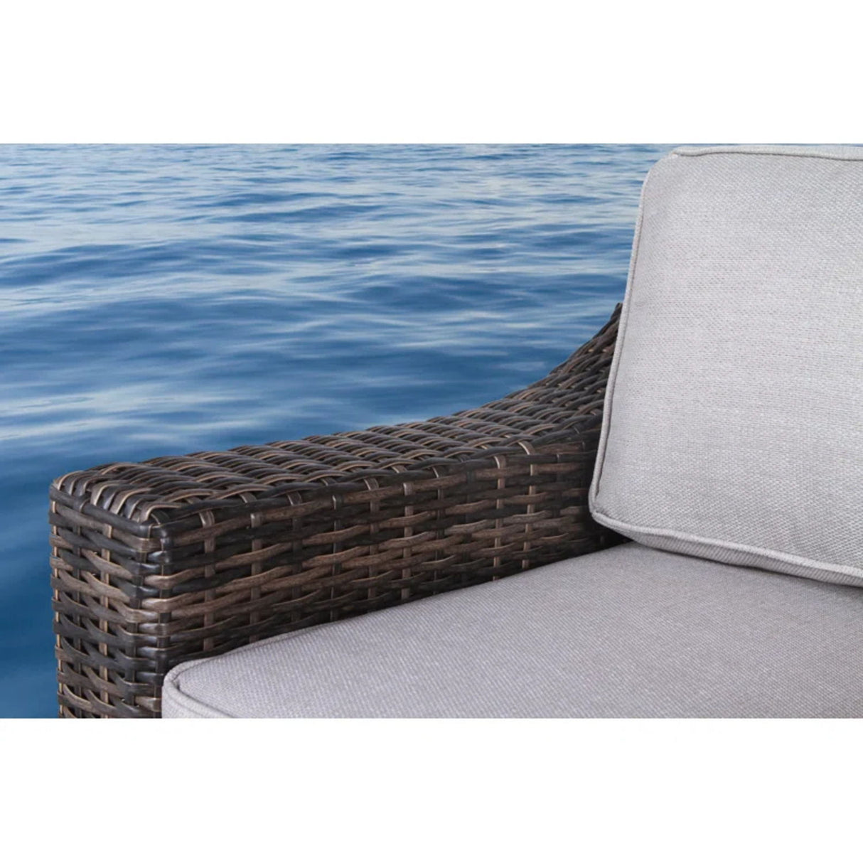 Stylish Sofa Seating Group With Cushions Perfect For Outdoor Gatherings