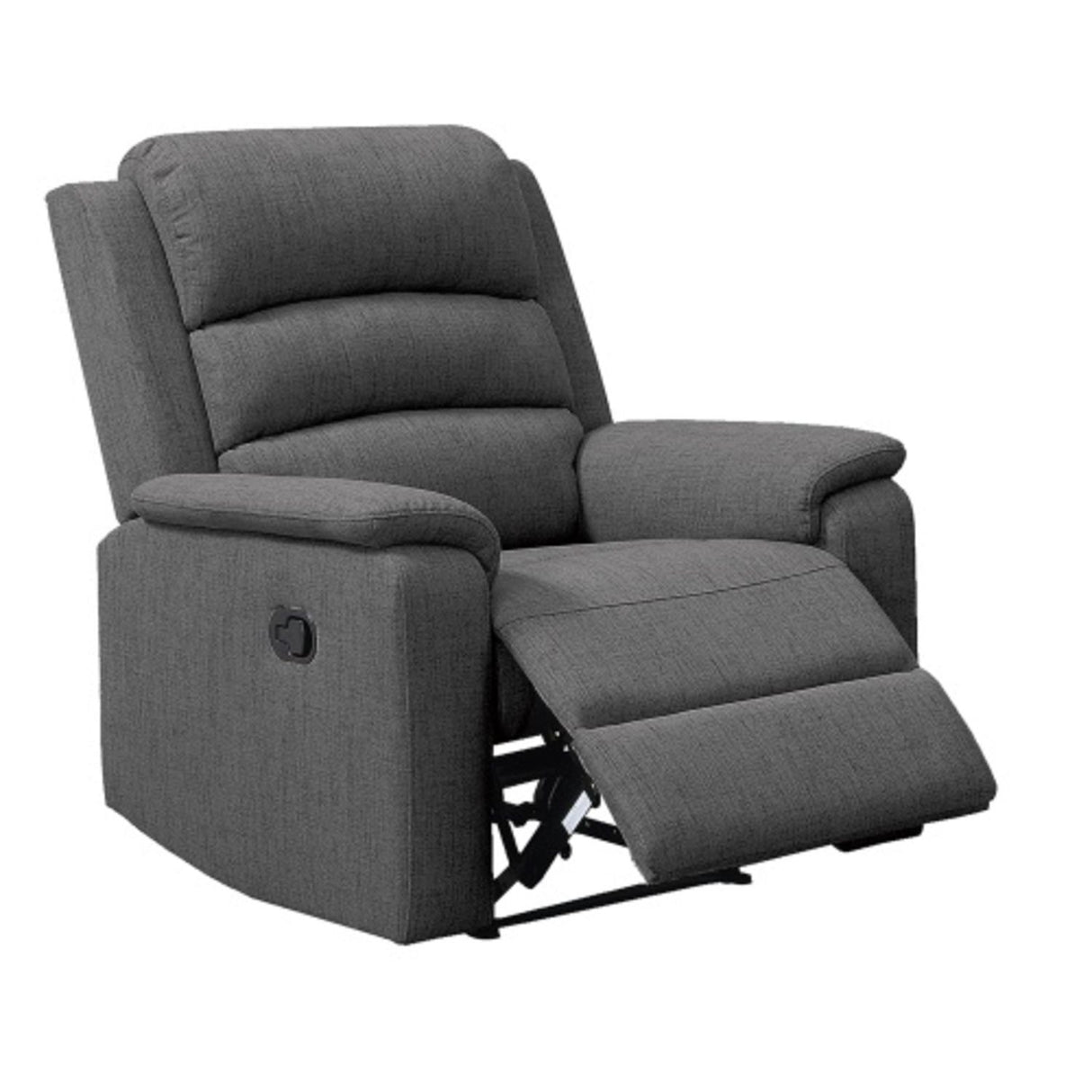 Modern Living Room Set With Manual Recliner