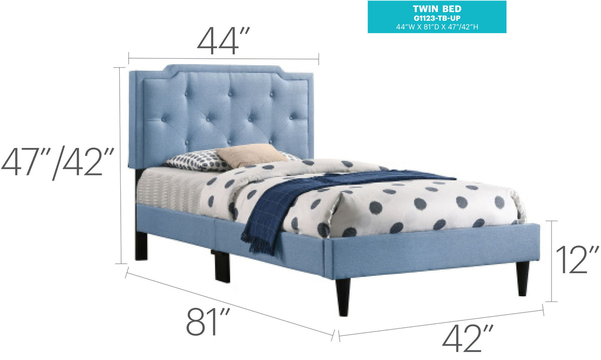 Button Tufted Bed Charming For Cozy Spaces