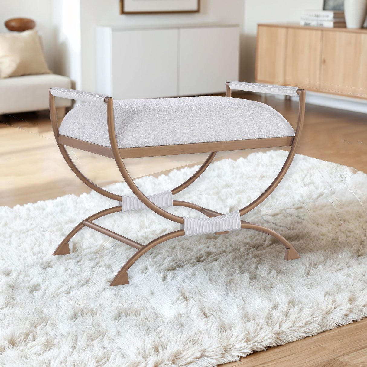 Nora - Bench - White