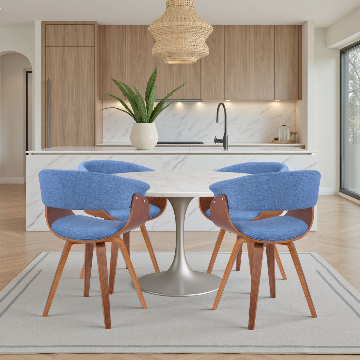 Summer - Modern Chair - Walnut Wood