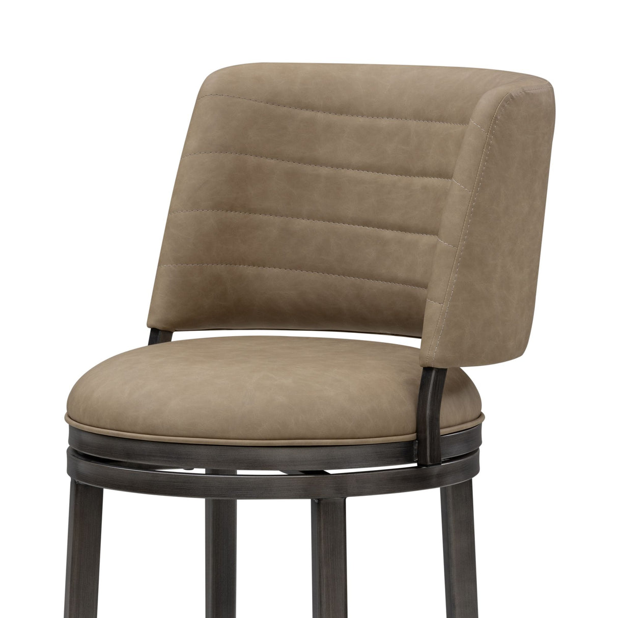 Torres - Upholstered Swivel Counter Height Barstool