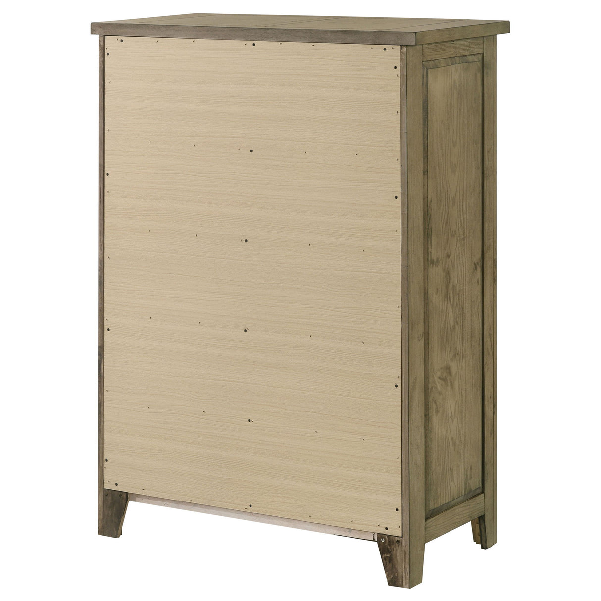 Pelton - 5 Drawer Chest - Oak