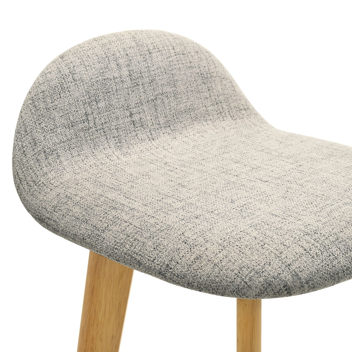 Vera - Upholstered Wood Counter Height Barstool