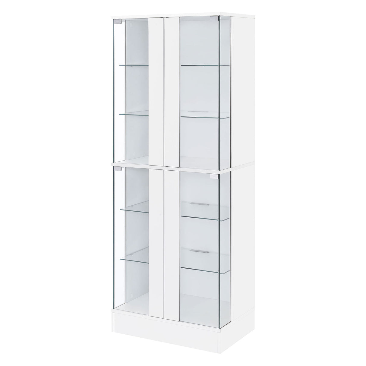 Gilbert - 4 Door LED Curio Display Cabinet