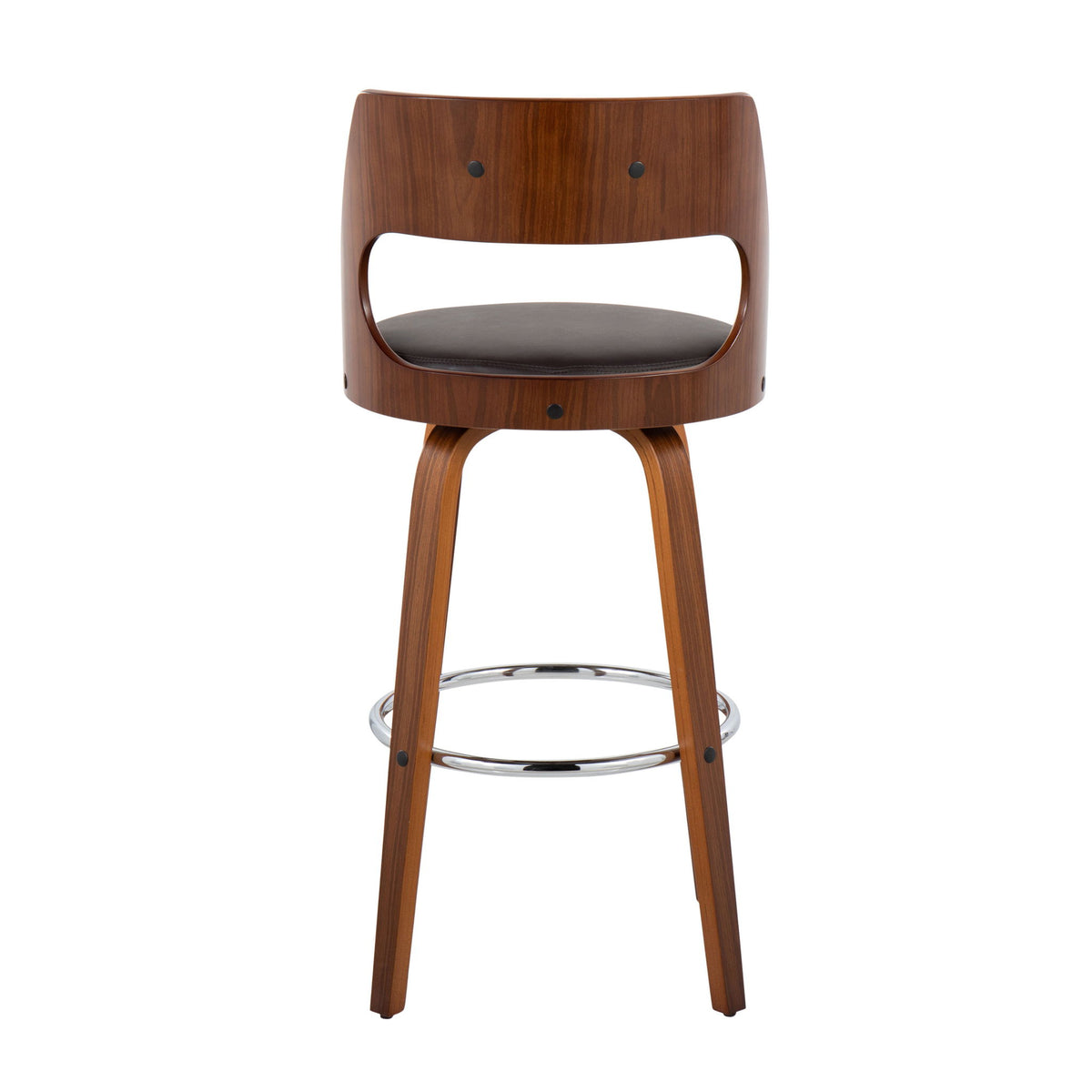 Cecina - Mid-Century Modern Barstool With Swivel (Set of 2)