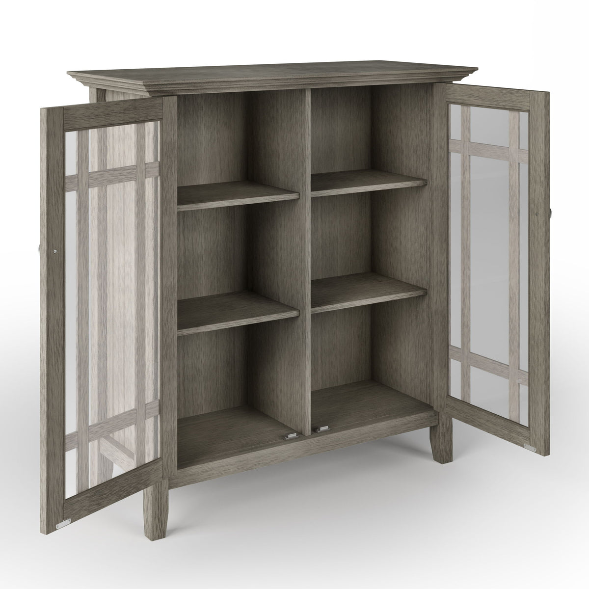 Bedford - Medium Storage Cabinet - Dark Brown