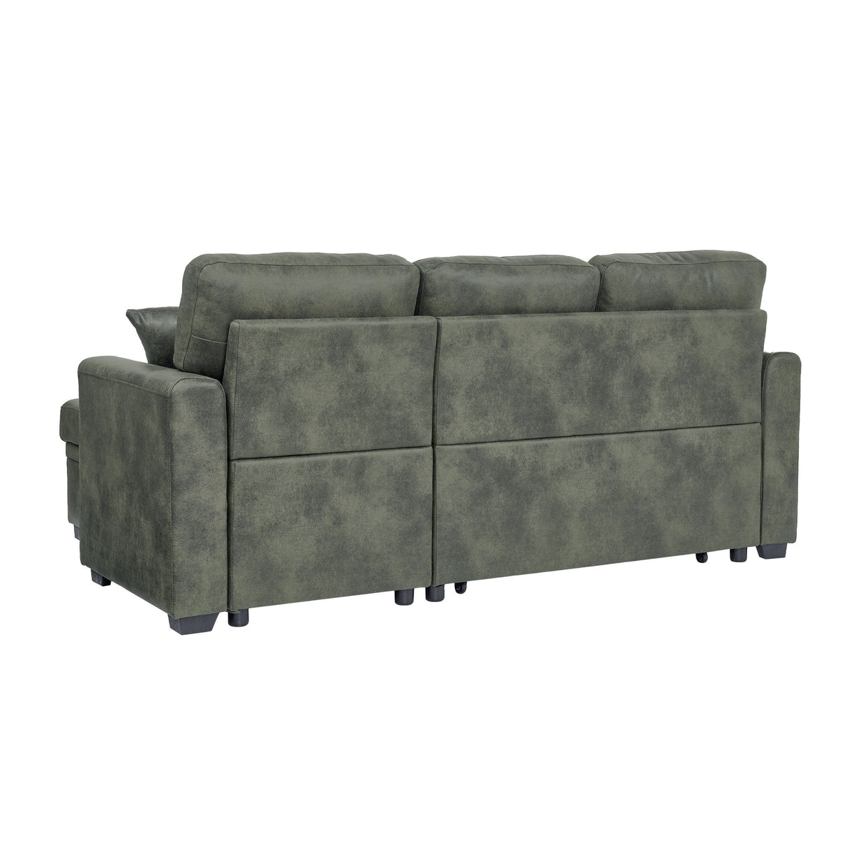 Sectional Sofa With Pull Out Bed, Reversible Chaise