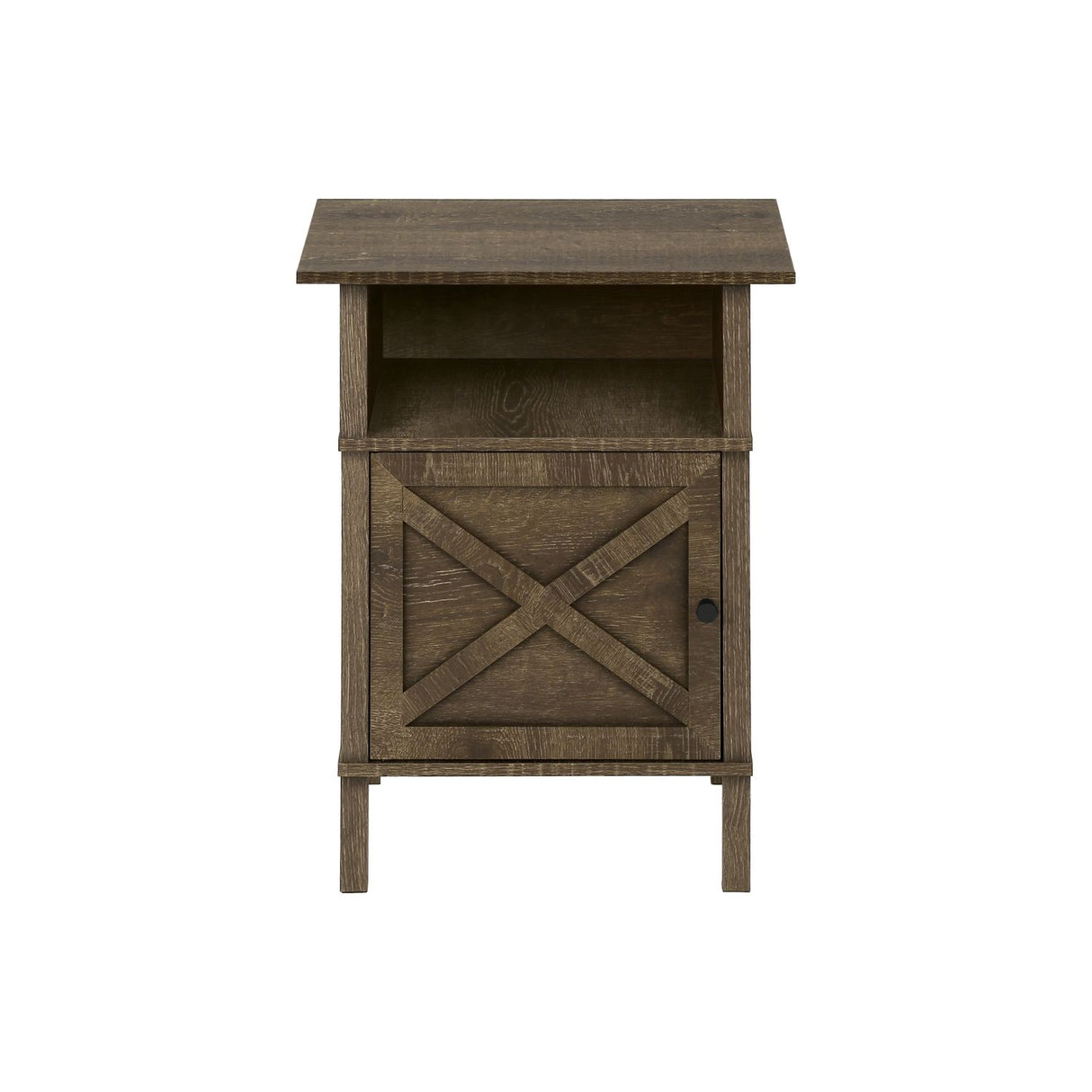Transitional Accent Table With Storage