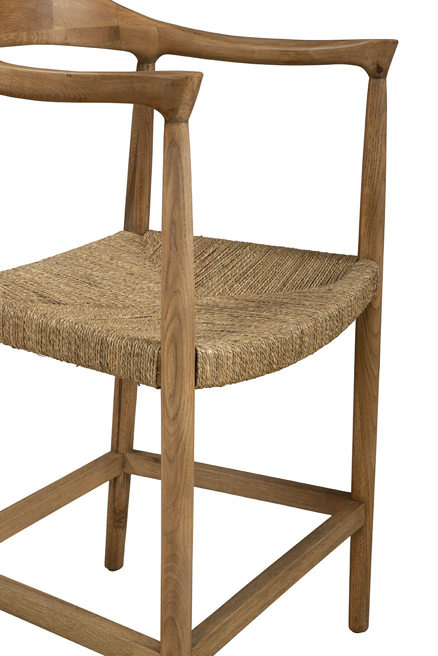 Abraham - Counter Stool - Natural