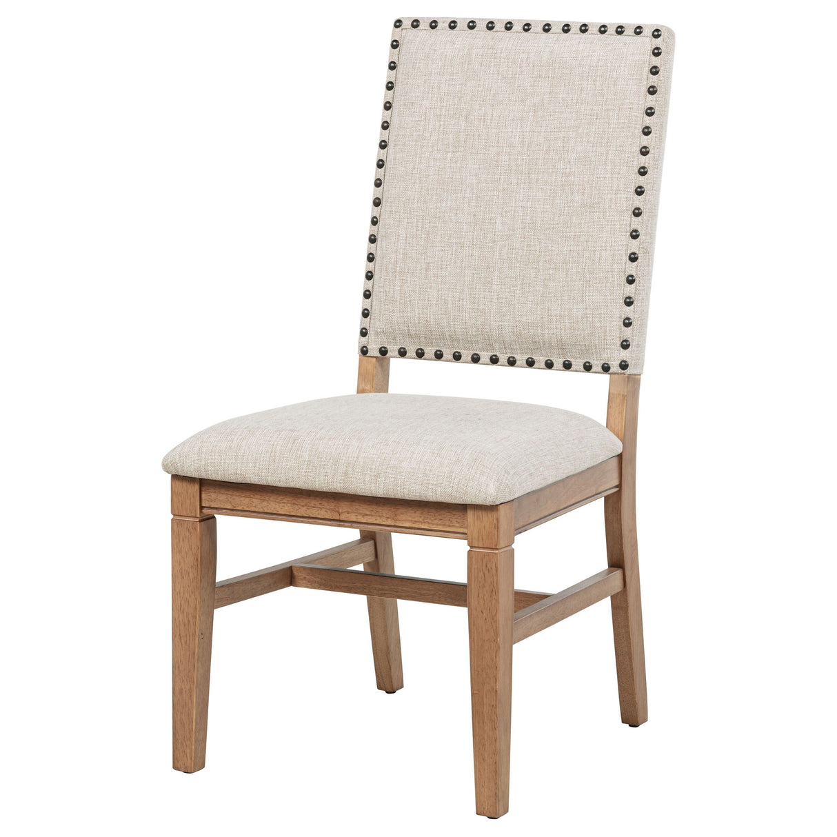 Carlos - Upholstered Dining Side Chair (Set of 2) - Natural