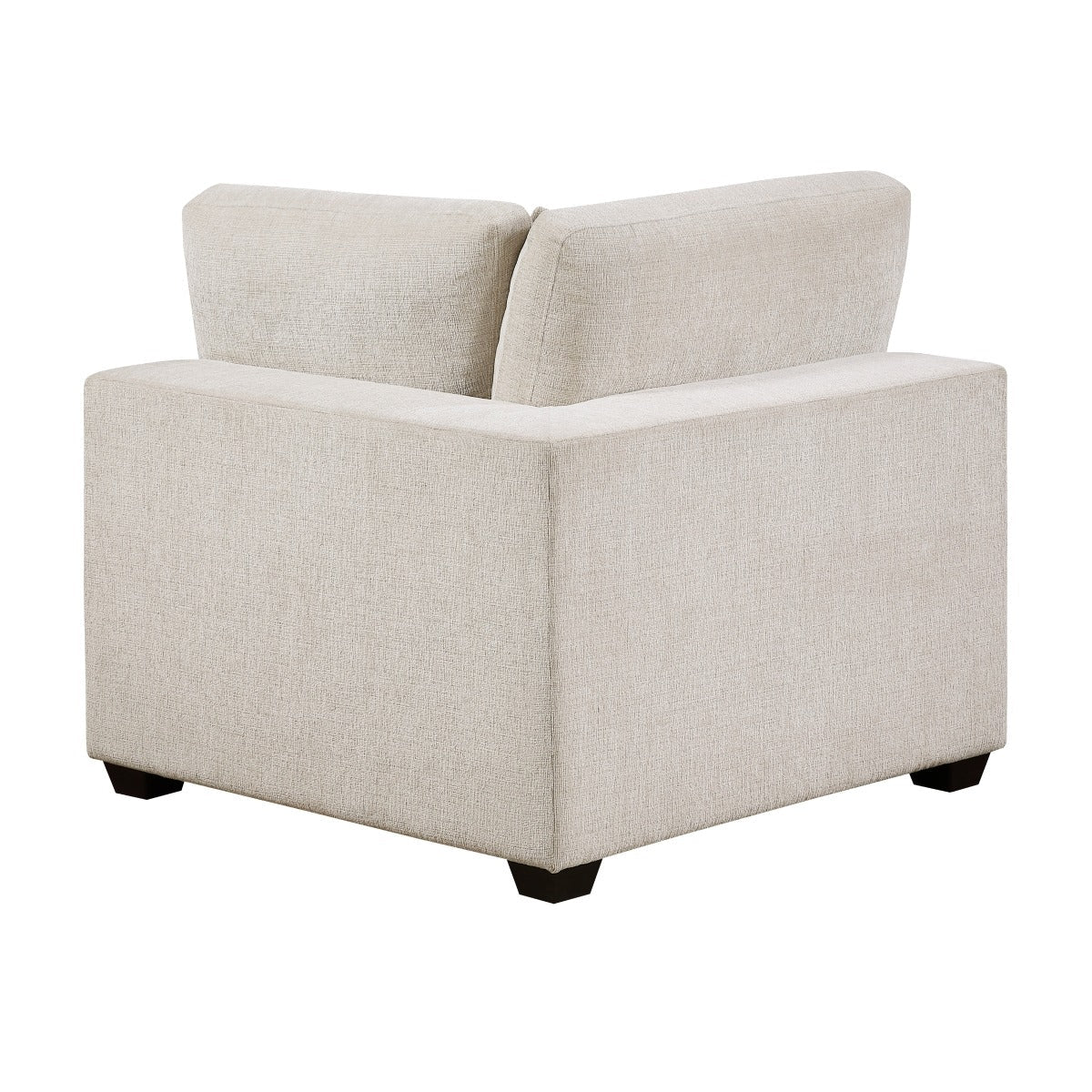 Beige Chenille Modular Corner Seat - 🟢 Corner Chairs available at Alpine Outlets in Denver