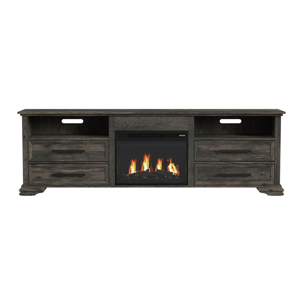 Park Ridge 82" Charcoal TV Console