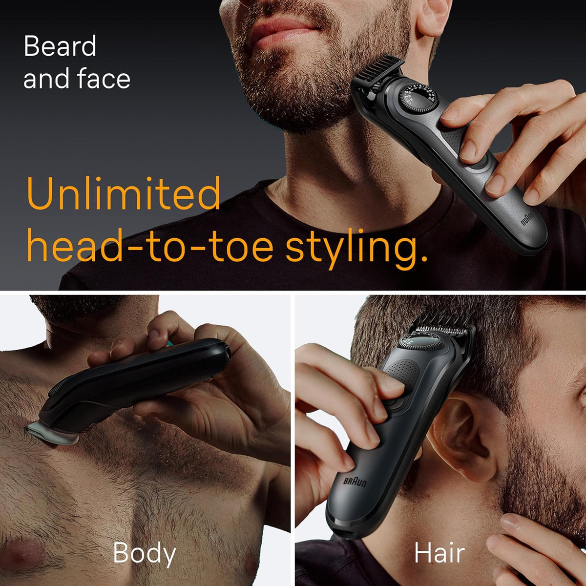 Braun AIO5490 Series 5 beard, hair and body grooming