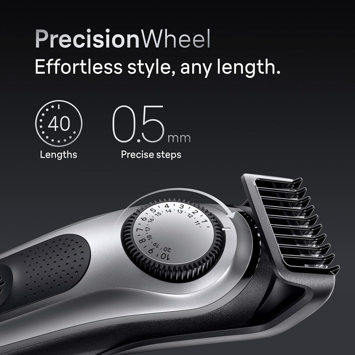 Braun AIO7440 Precision Wheel with 40 length settings