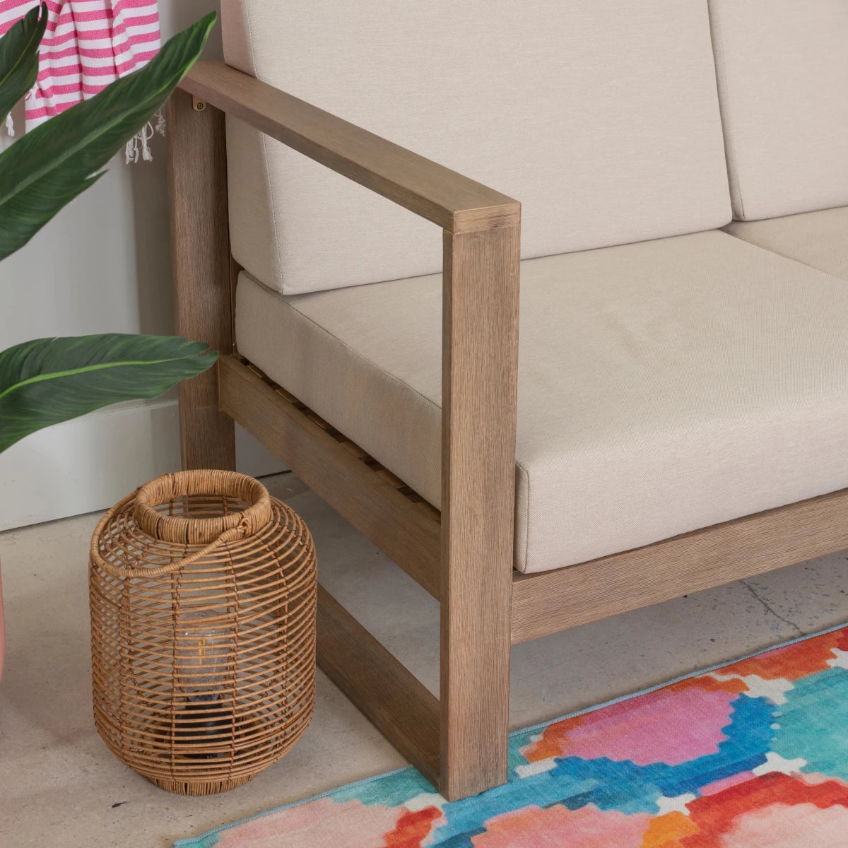 Brinley 2 Seater Outdoor Sofa - 🟢 Outdoor Sofa available at Alpine Outlets in Denver