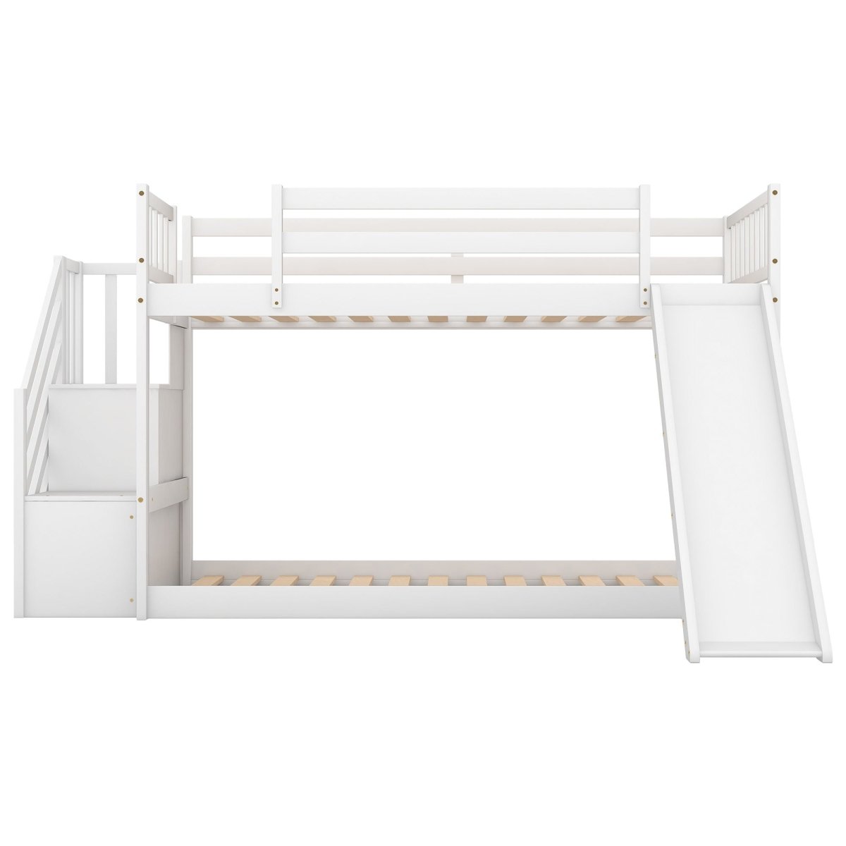 Bunk Bed With Convertible Slide And Stairway - Bunk Beds available at Alpine Outlets in Denver