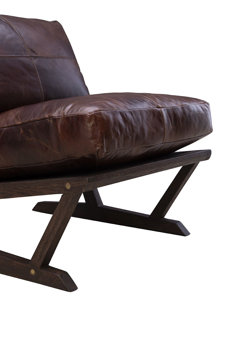 Lezlie - Occasional Chair - Dark Brown