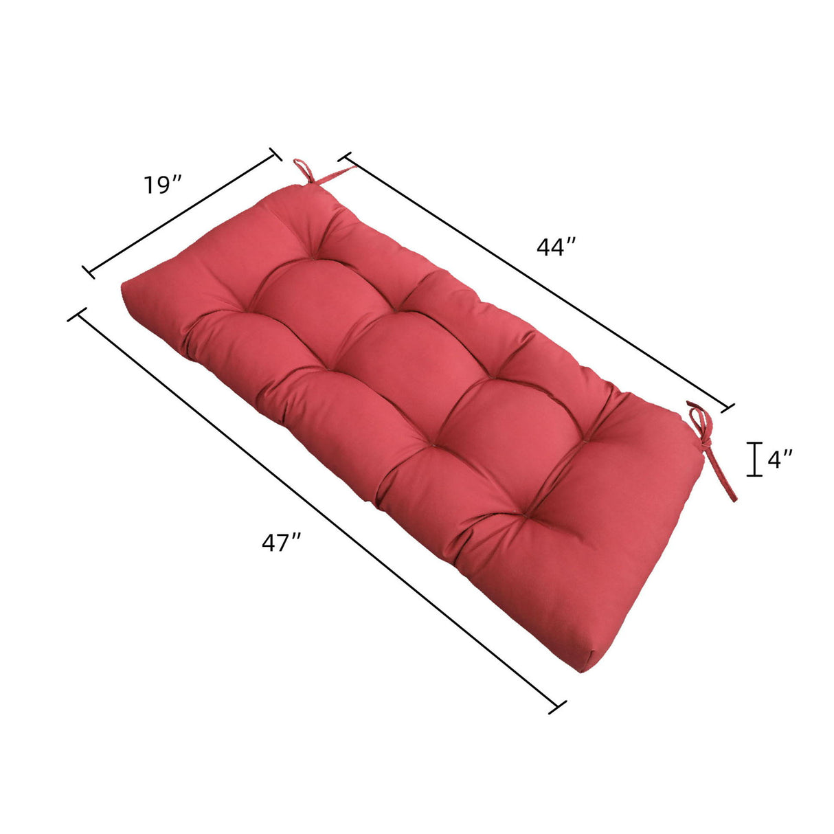 Outdoor Bench Cushions With Weather-Resistant Fabric