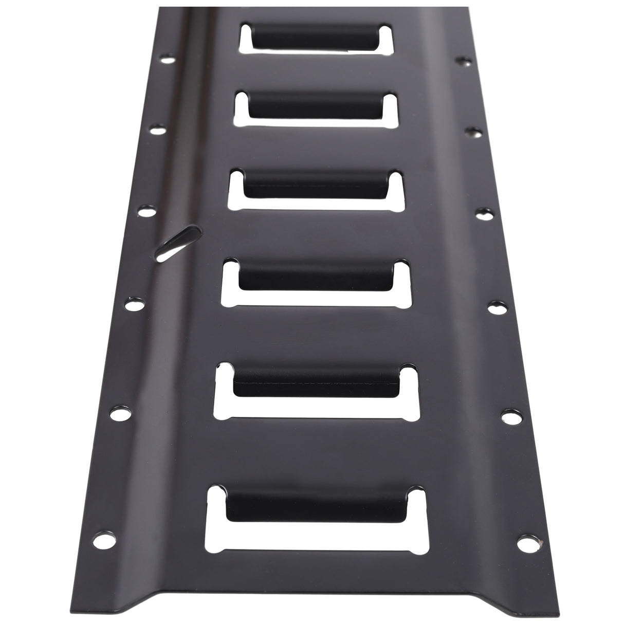 12 Pieces E Track Tie-Down Rail Kit For Trucks, Vans, Garages - Black