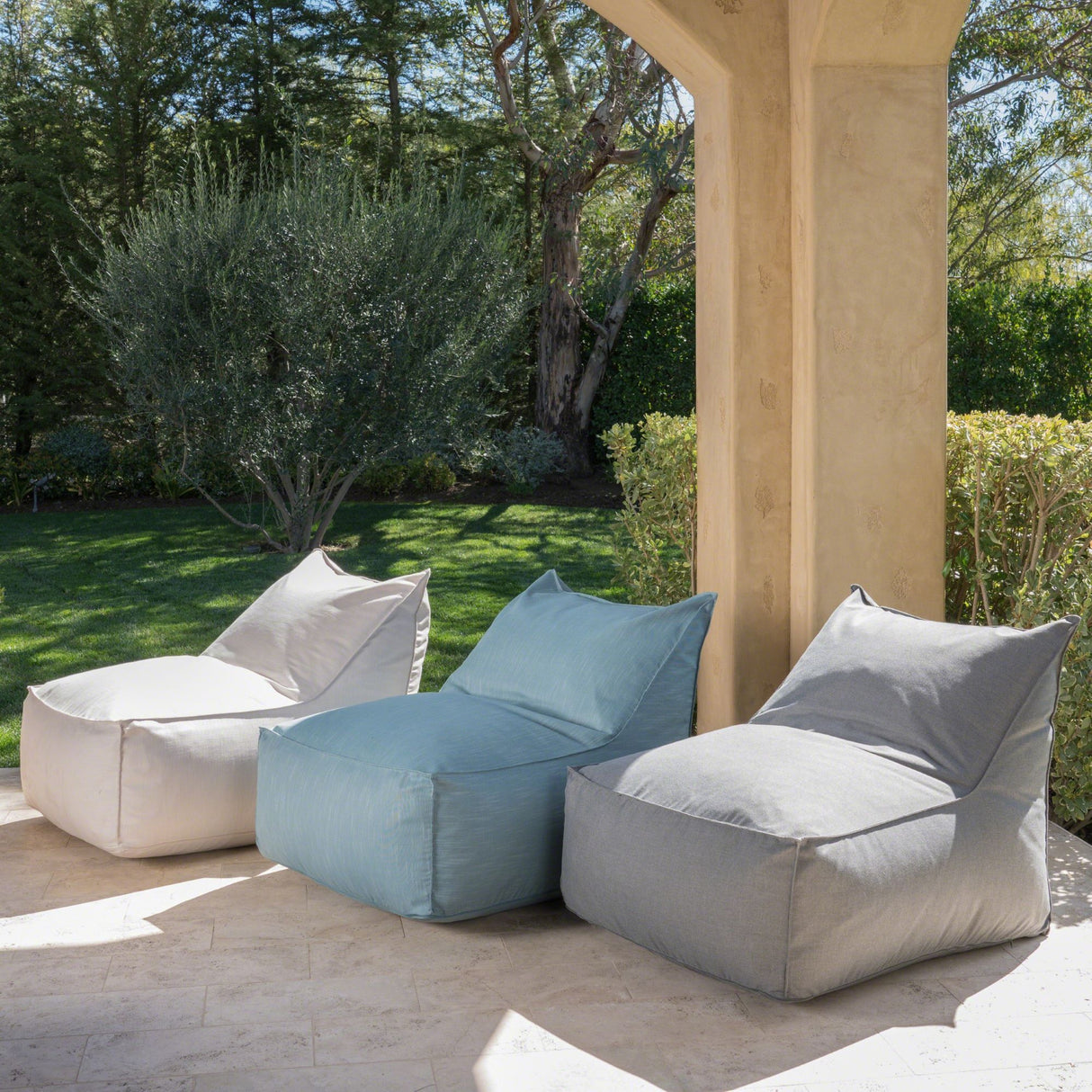 Ettie - Water Resistant Fabric Bean Bag Chair