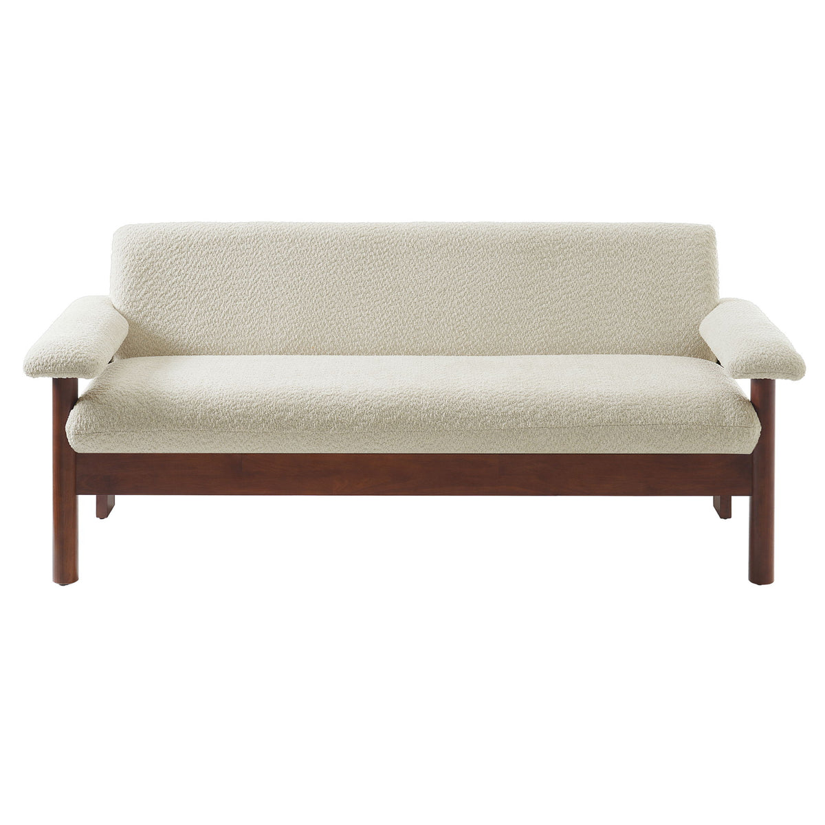 Loveseat Sofa 2 Seater Couch With Armrest Pillows
