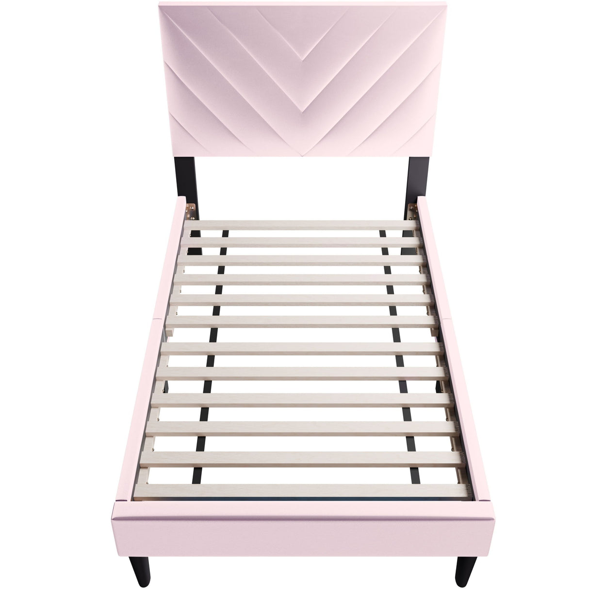 Bed Set With Adjustable Headboard