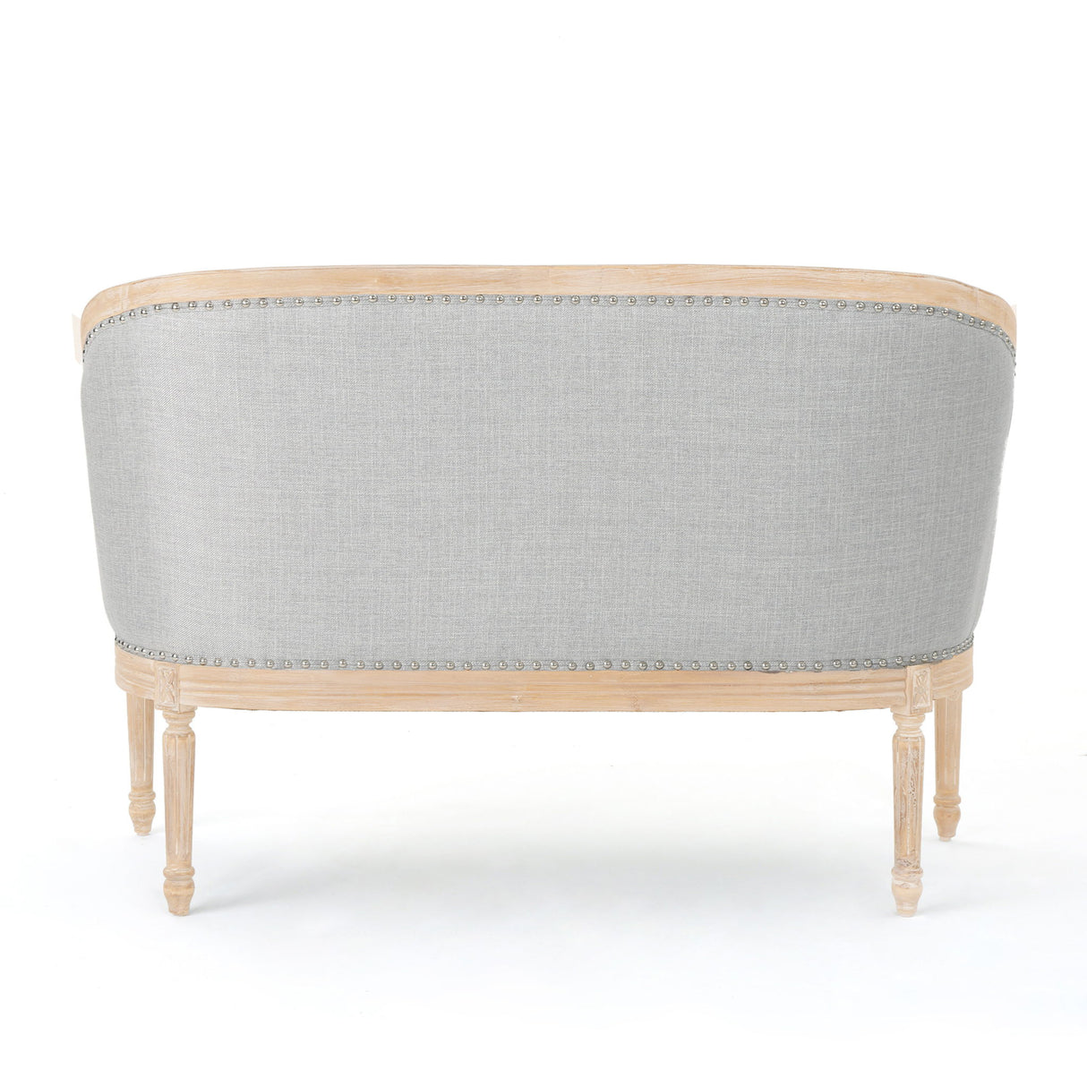French Country Chesterfield Style Tufted Loveseat