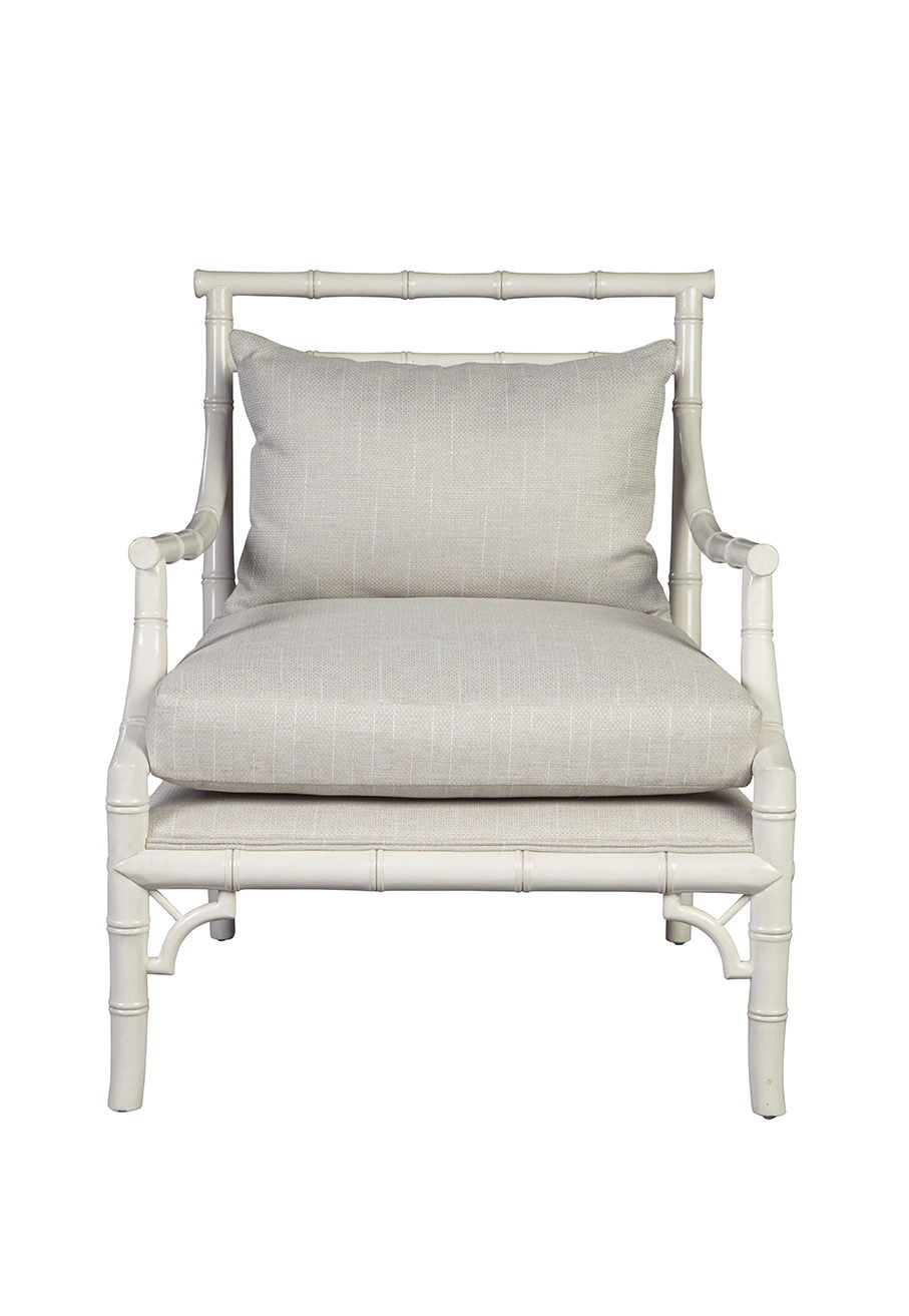 Durango - Arm Chair (Set of 2) - White / Pearl Silver
