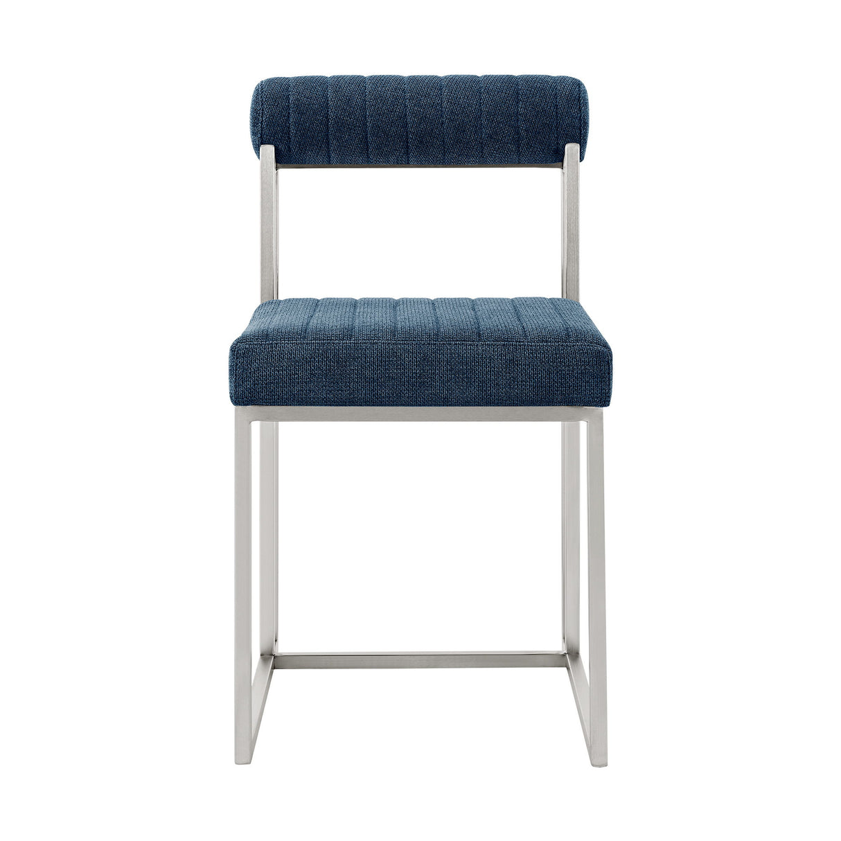 Anastasia - Dining Room Chair Set With Brushed Silver Frame