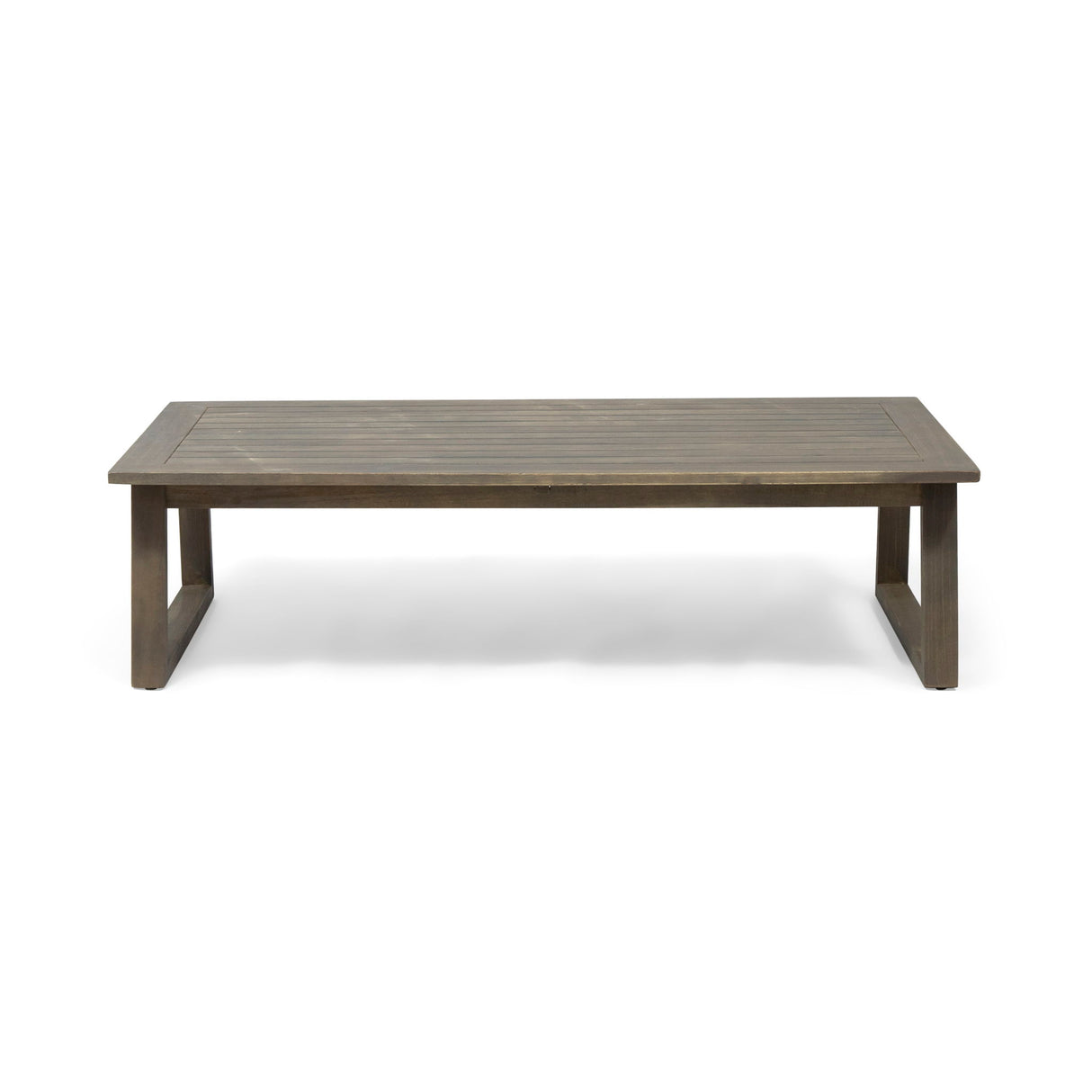 Belgian - Loveseat & Coffee Table Set With Water Resistant Cushions - Gray