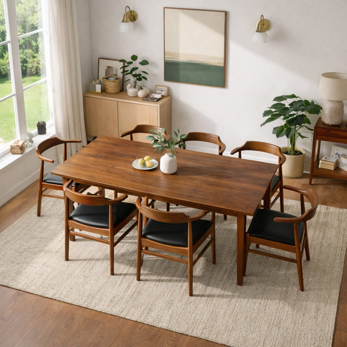 Leon - Mid-Century Modern Dining Chair (Set of 2)