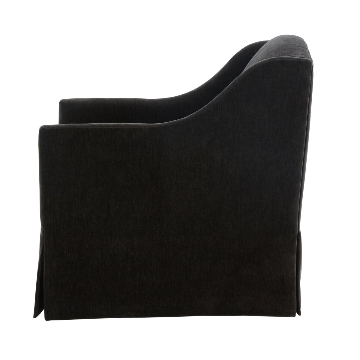 Luisa - Skirted Swivel Accent Chair