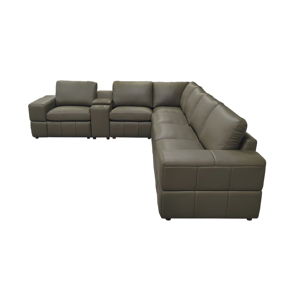 Modular Sectional With Large Square Arms