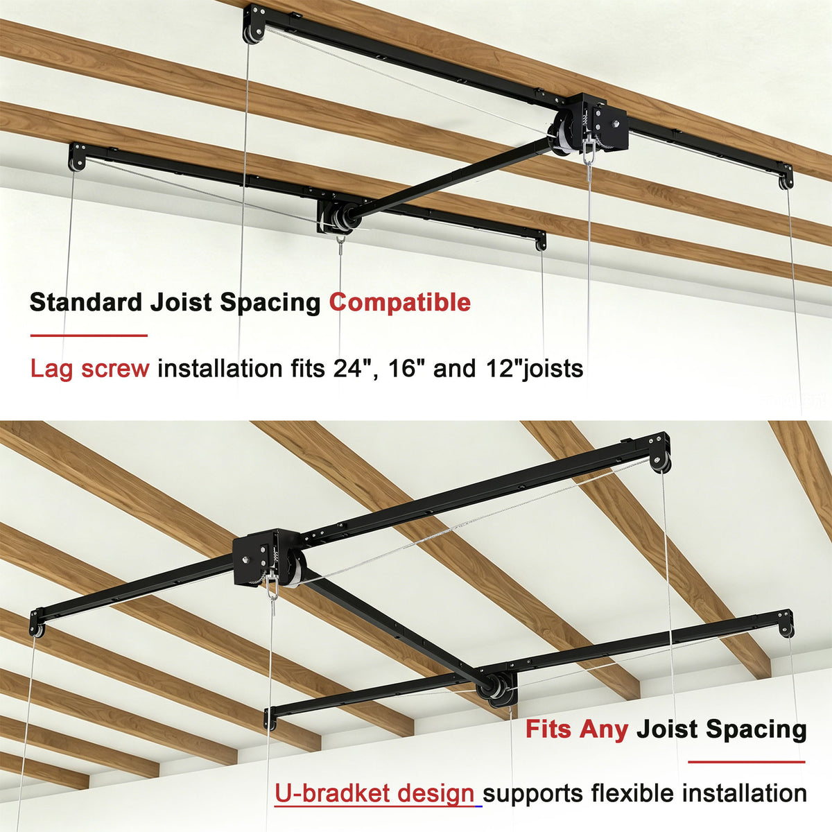 Overhead Garage Storage Rack