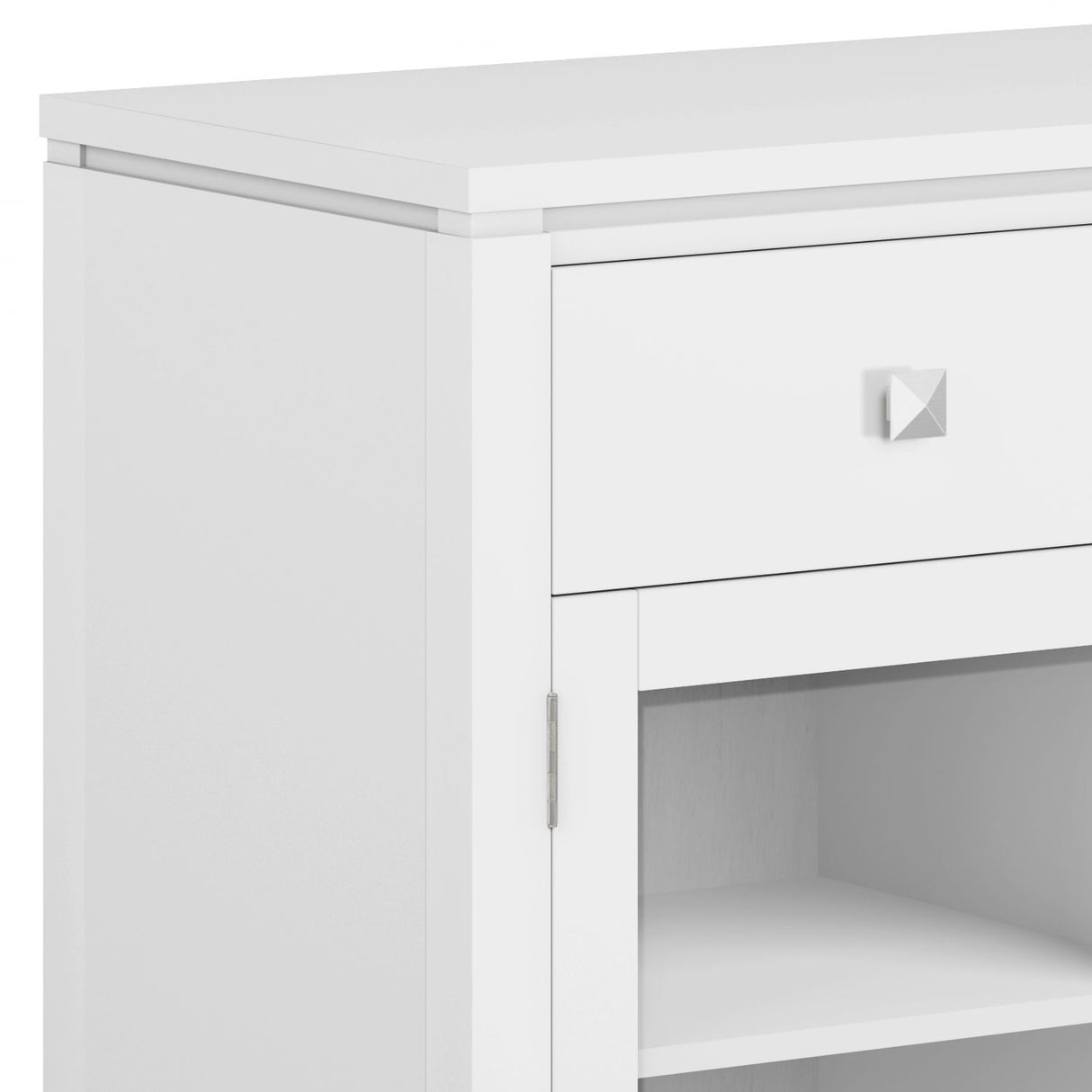 Sideboard Buffet Contemporary Solid Wood 54in x 17in x 32in