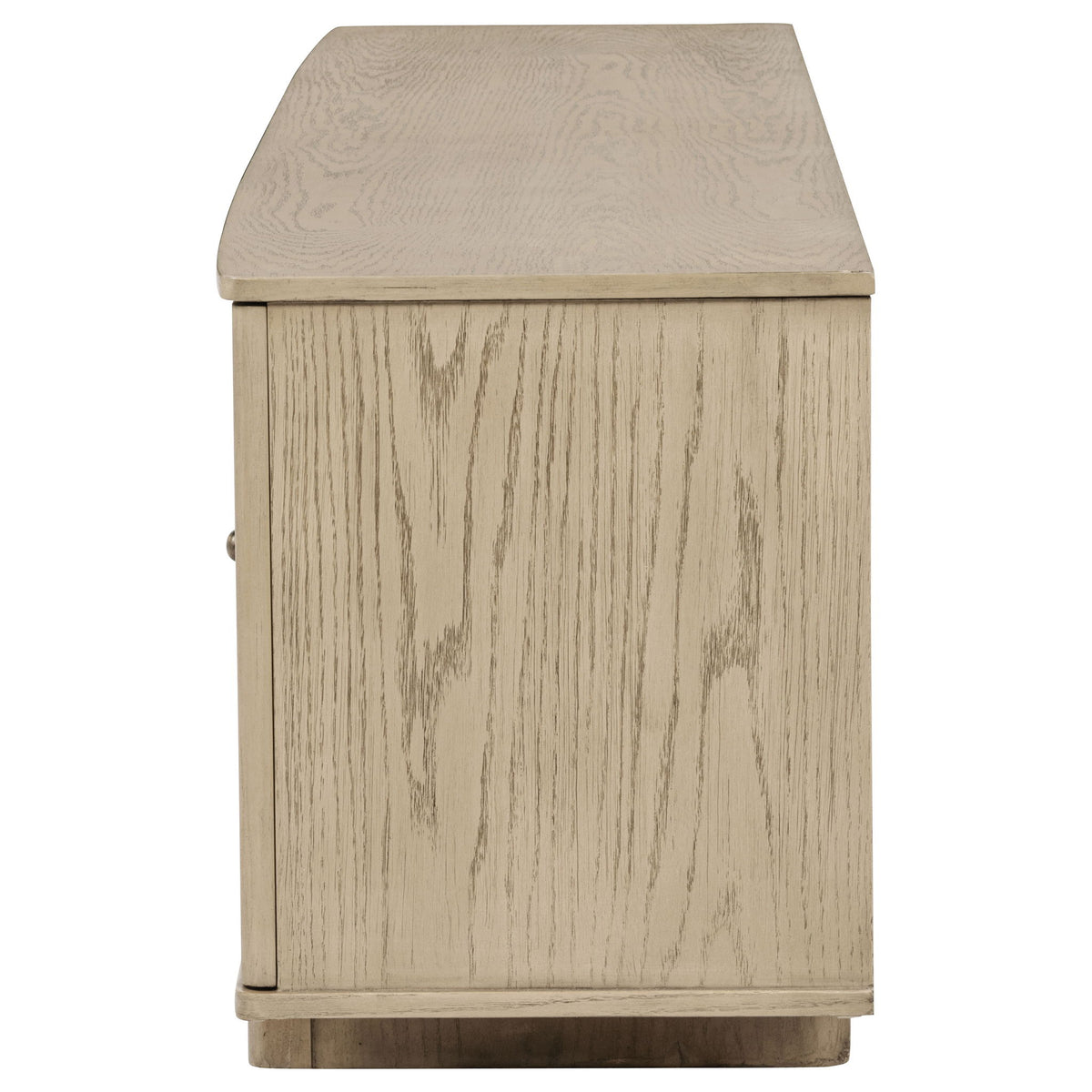 Kimpton - 4 Door Cane TV Stand Media Console - Beige