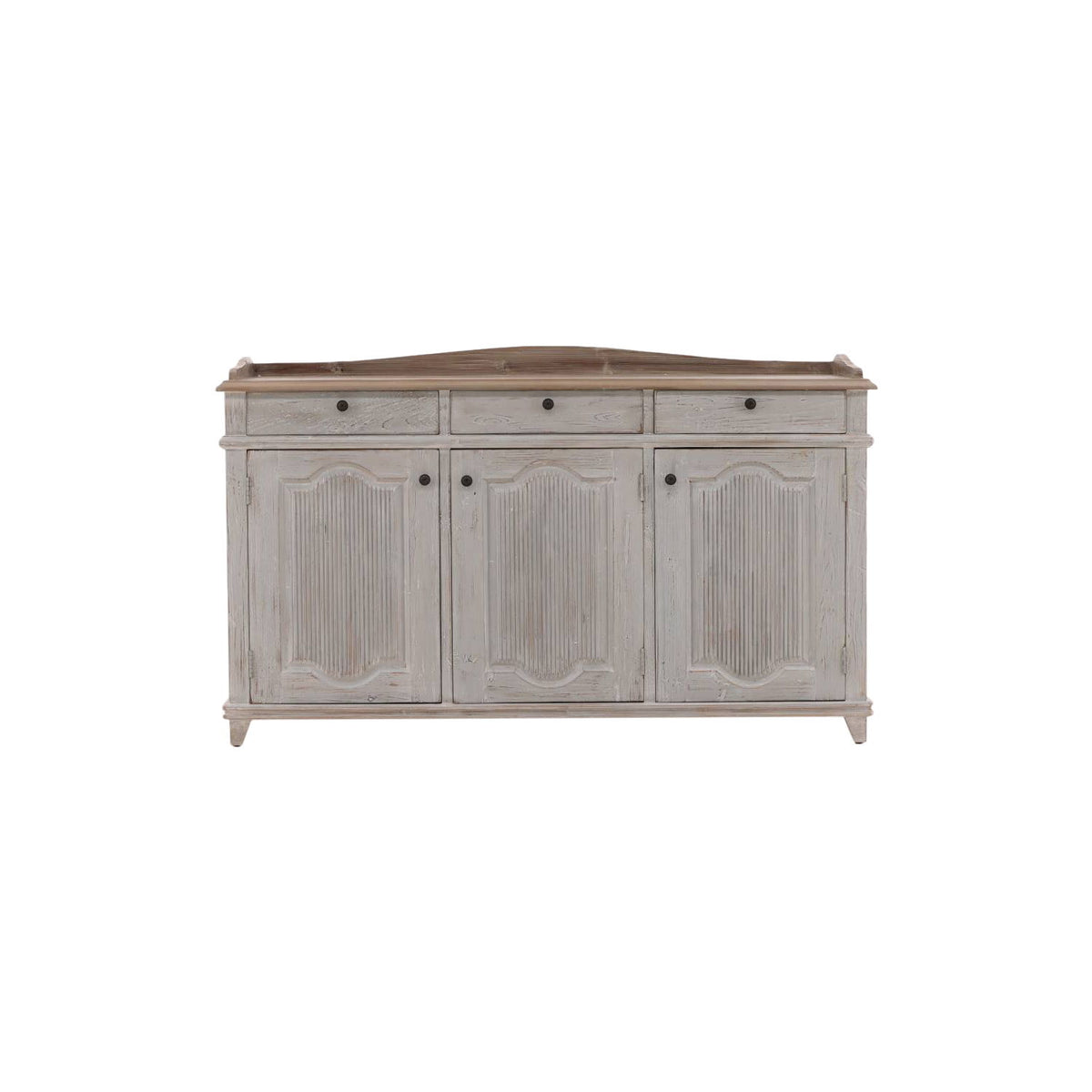 Old Country - Sideboard - Light Gray / Light Brown