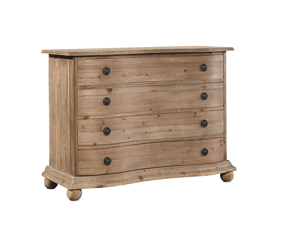 Bowfront - Pine Chest