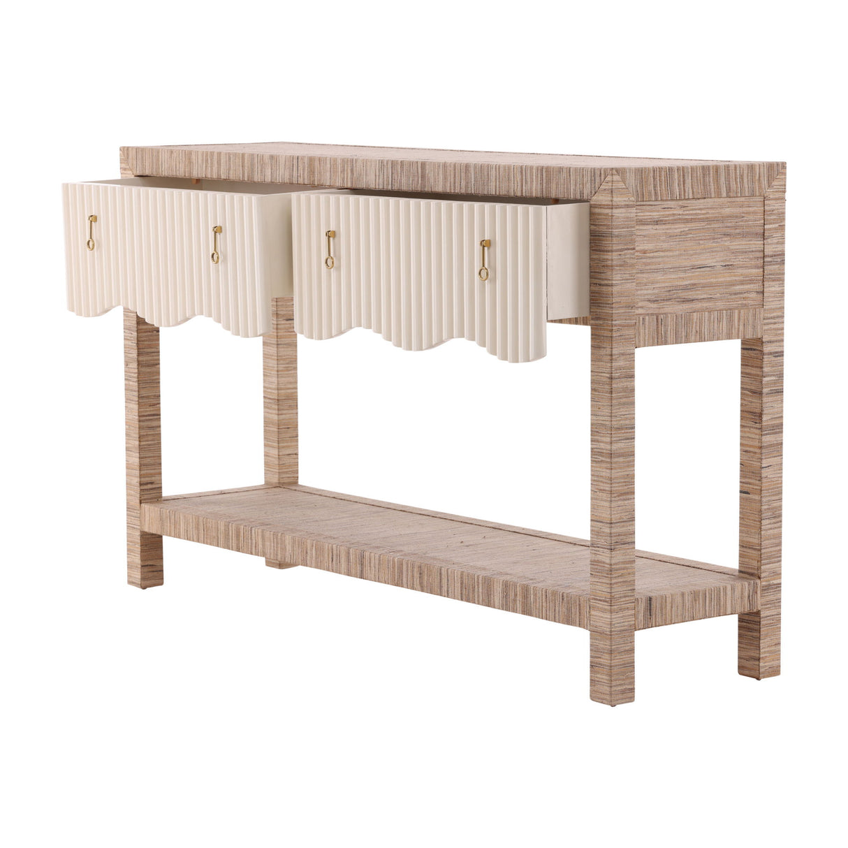 Lily's - Console - Light Brown / White