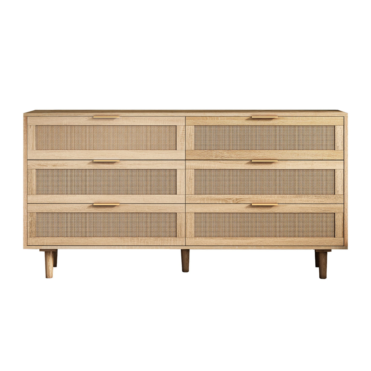 Modern 6 Drawer Storage Cabinet For Bedroom