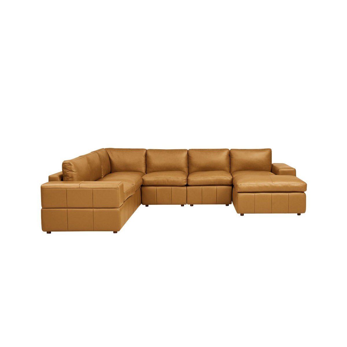 Large Square Arms Modular Sectional